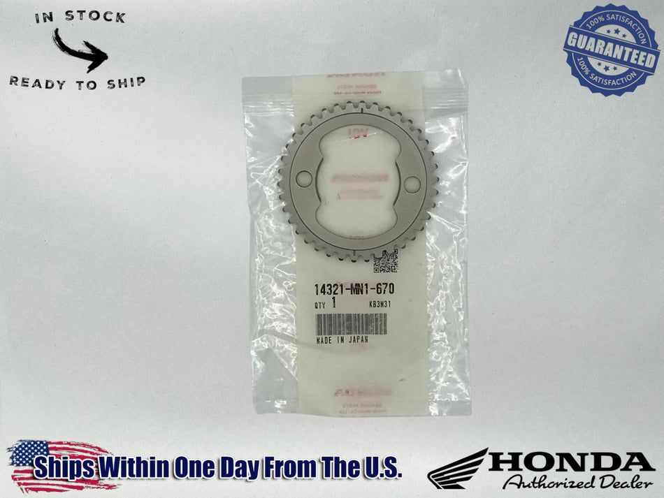 Honda OEM (93-08) TRX300EX Cam Sprocket Gear 14321-MN1-670