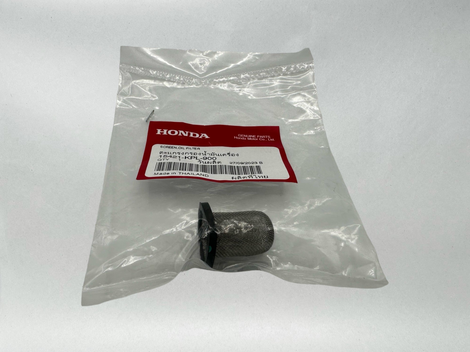 Genuine OEM Honda 2022-2023 Navi 110 NVA110B Screen Oil Filter 15421-KPL-900