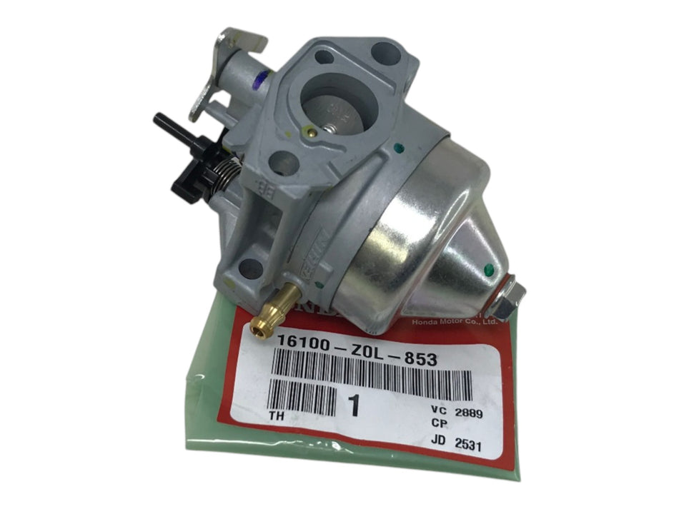 Honda OEM GCV160 Carburetor Assembly 16100-Z0L-853