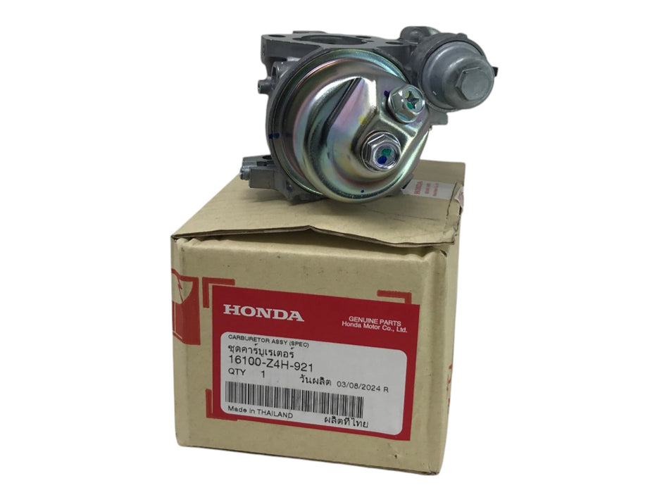 Honda OEM GX120 Carburetor Assembly 16100-Z4H-921 (GX120) BE99A A