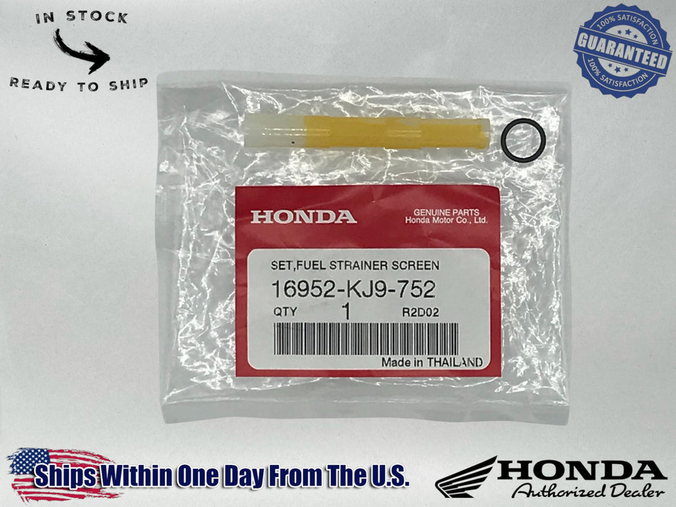 Genuine OEM Honda Petcock Filter Screen Set 16952-KJ9-752