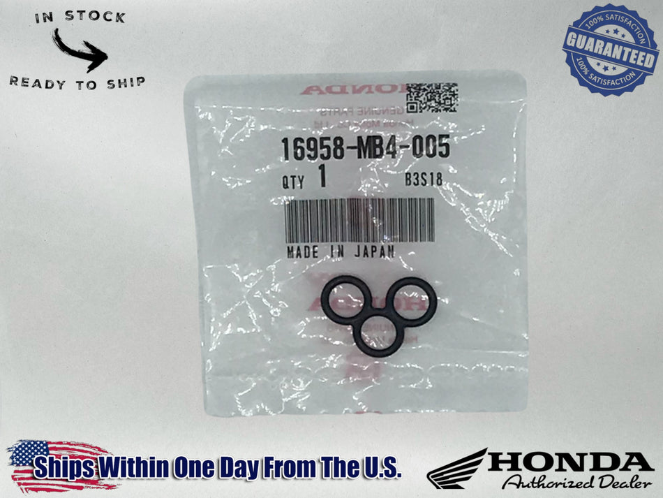 Honda OEM (83-85) V65 Magna Petcock Fuel Valve Gasket 16958-MB4-005