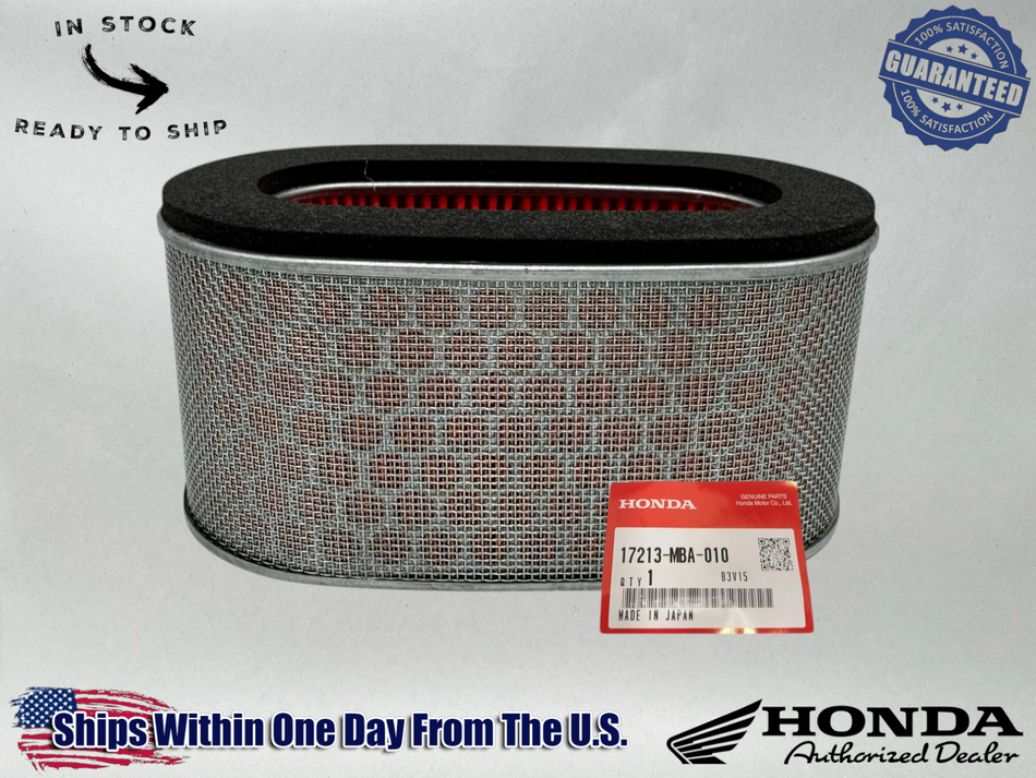Honda OEM (98-03) Shadow ACE 750 Air Filter 17213-MBA-010