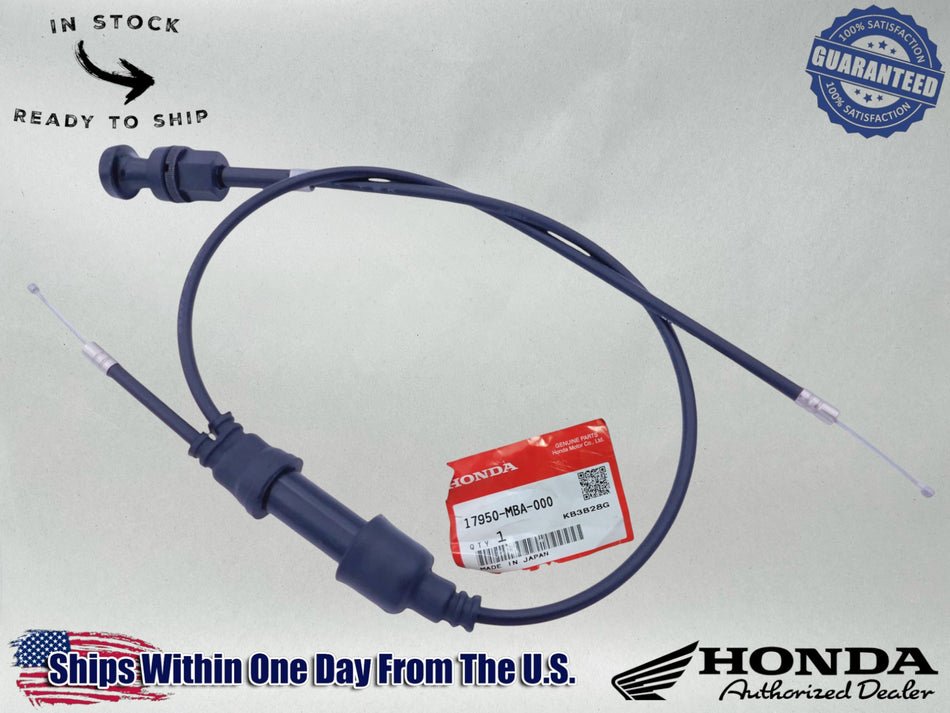 Honda Genuine OEM Authentic  Choke Cable Shadow Ace 17950-MBA-000