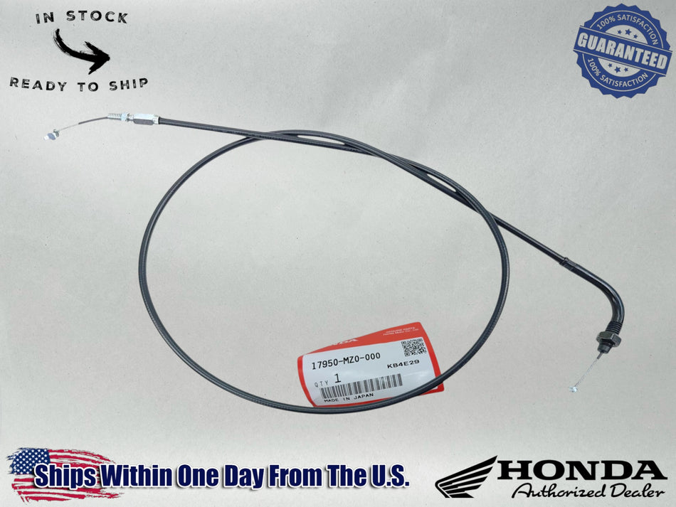 Honda OEM  Choke Cable Gl1500C  Starting Throttle Choke Cable  17950-MZ0-000