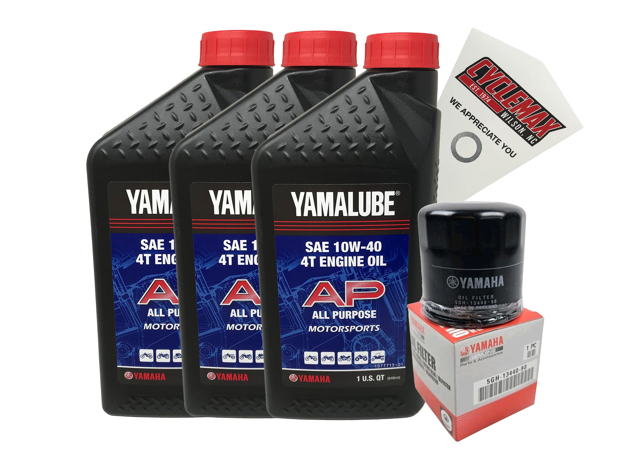 Yamaha Yamalube Standard Oil Change Kit for 2004-2007 RHINO 660