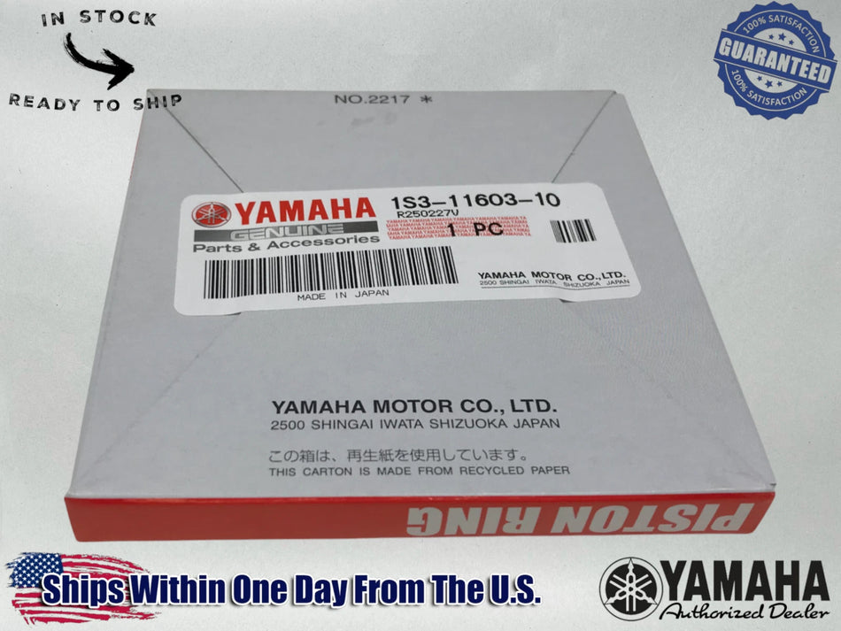 Yamaha OEM Piston Rings Raptor Grizzly Rhino Viking YFM700 1S3-11603-10-00