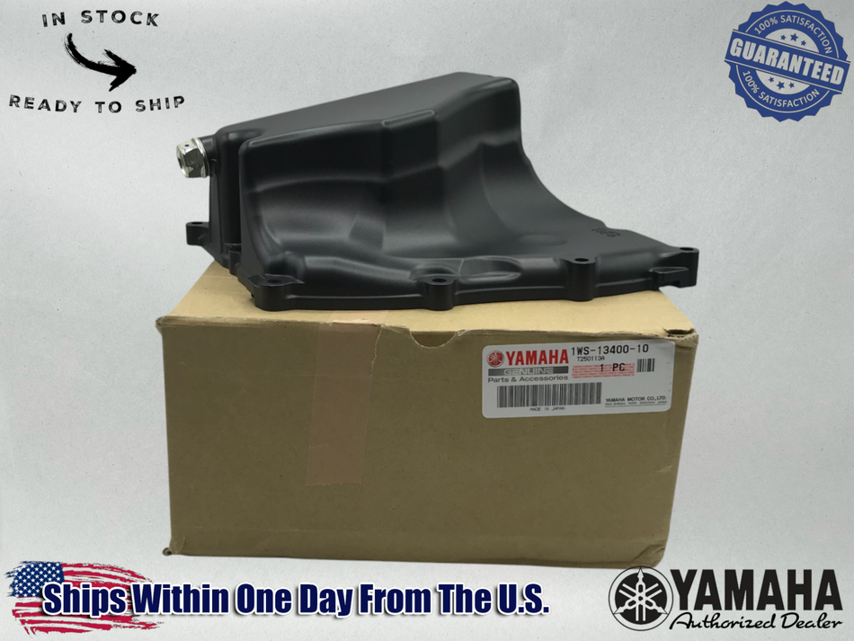Yamaha OEM 21-23 YZF R7 MT 07 YZFR7 OIL PAN STRAINER COVER 1WS-13400-10-00