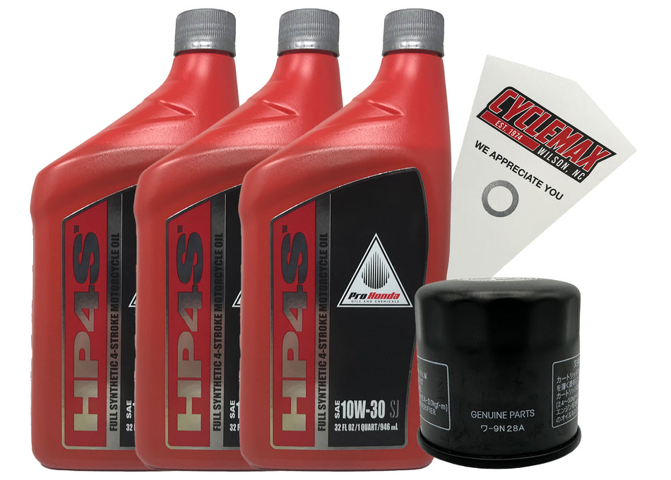Honda HP4S Full Synthetic Oil Change Kit for 2004-2023 SHADOW VT750