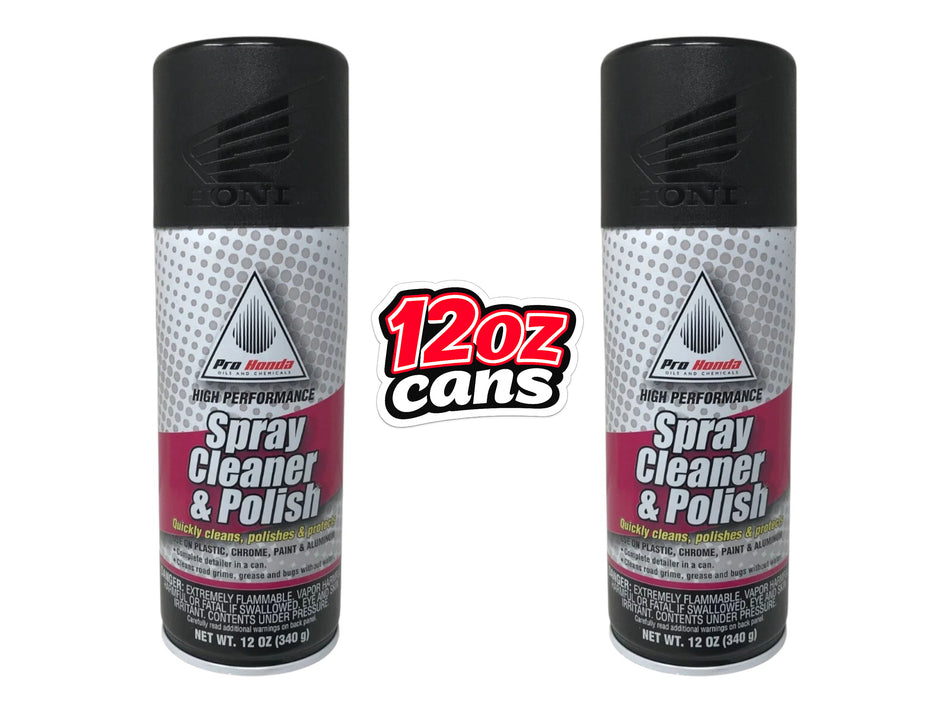 Honda Genuine OEM Spray Cleaner & Polish 08732-SCP00 - 2 Pack