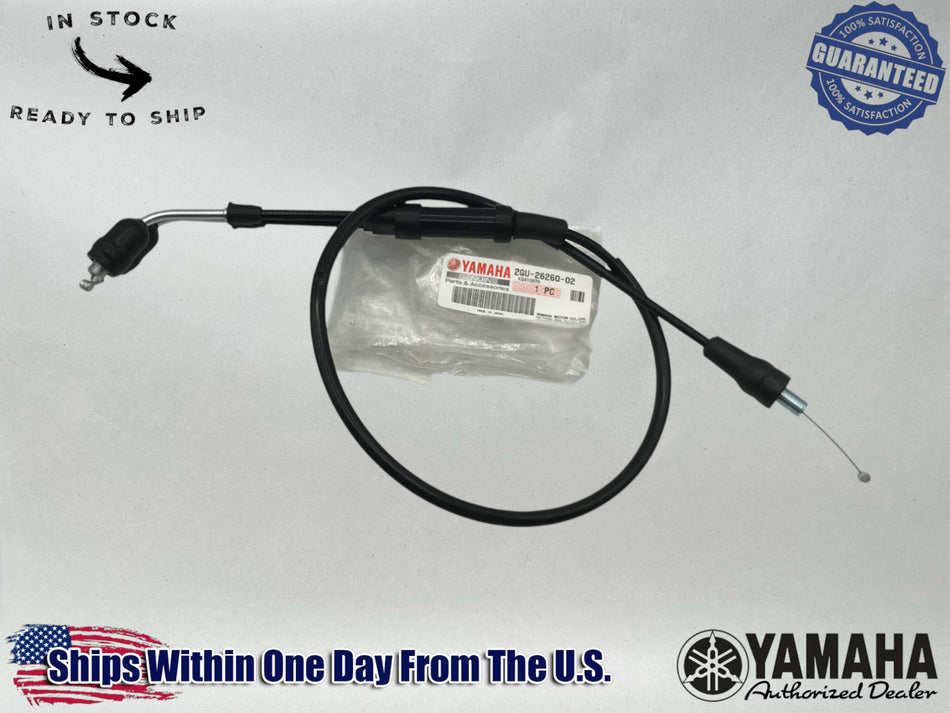 Yamaha OEM 1987-06 BANSHEE YFZ 350 YFZ350 THROTTLE CABLE 2GU-26260-02-00