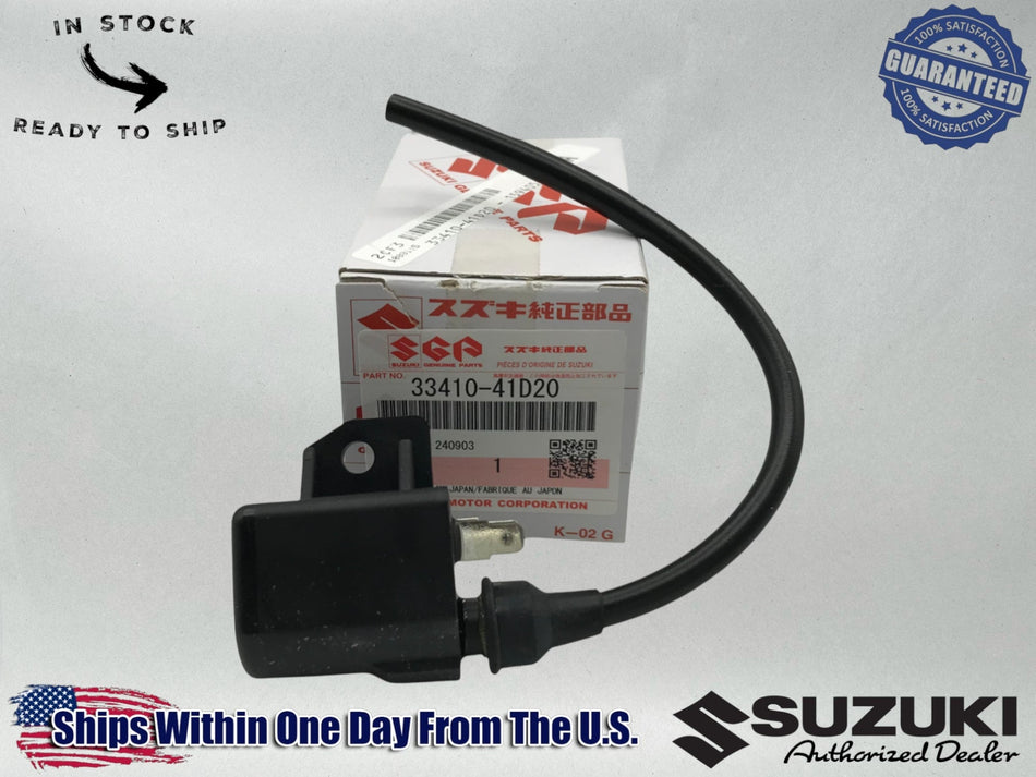Suzuki OEM 2002-10 LT-A LT-F LT 400 EIGER 2X4 4X4 IGNITION COIL 33410-41D20