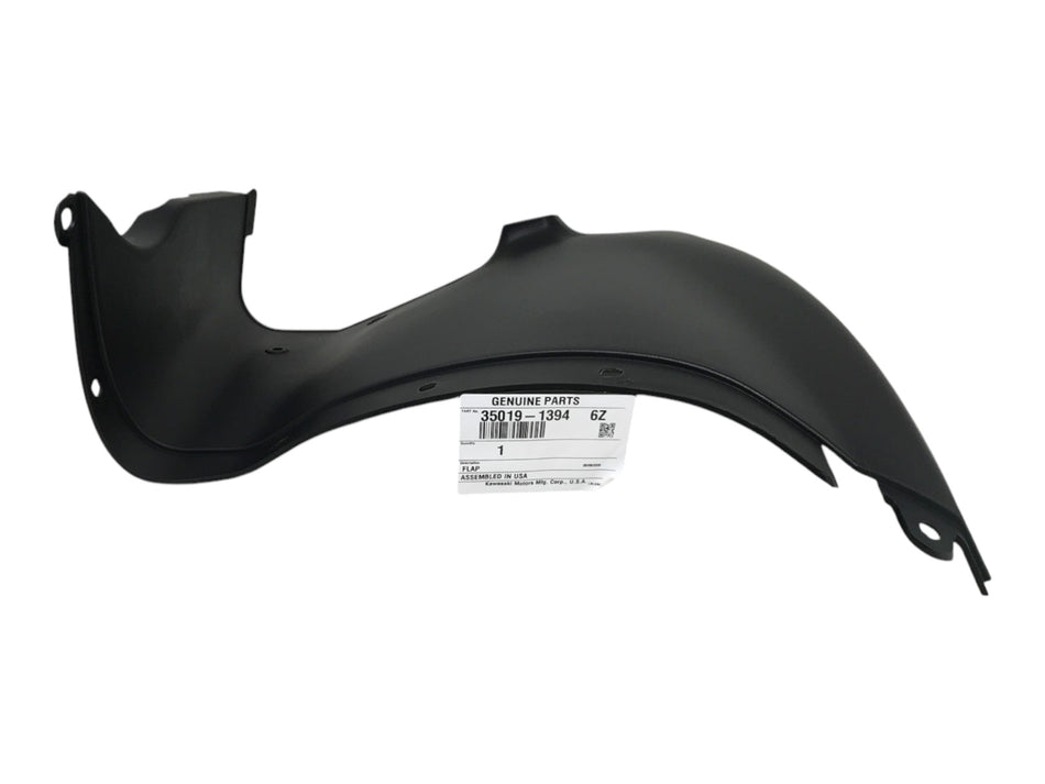 Kawasaki OEM Prairie 650 700 RH Rear Front Fender Flap 35019-1394-6Z