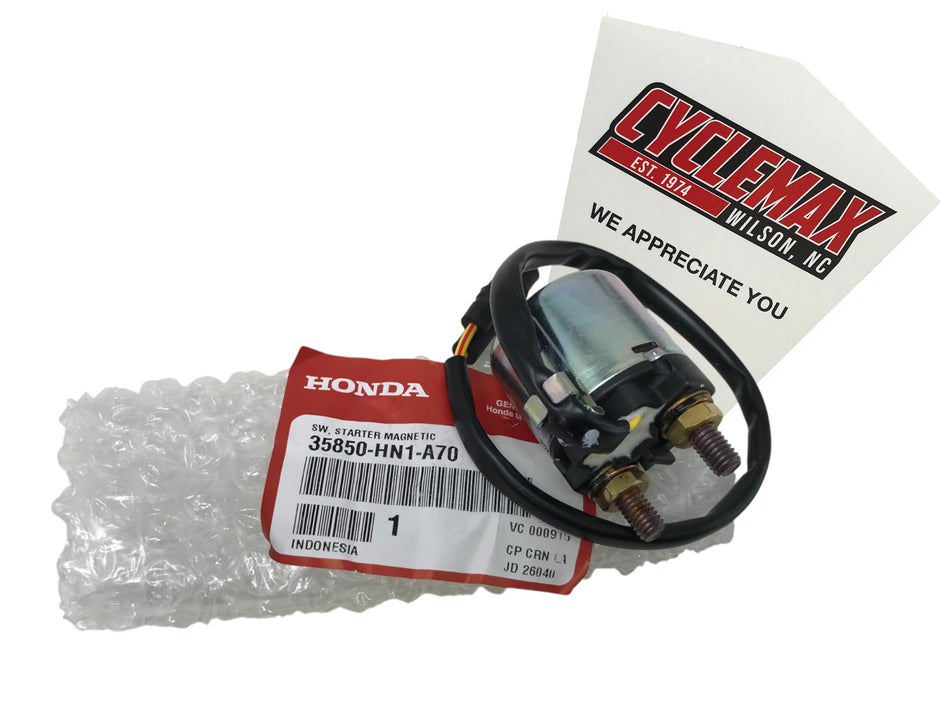 Honda OEM (09-14) TRX400X Starter Solenoid Relay 35850-HN1-A70