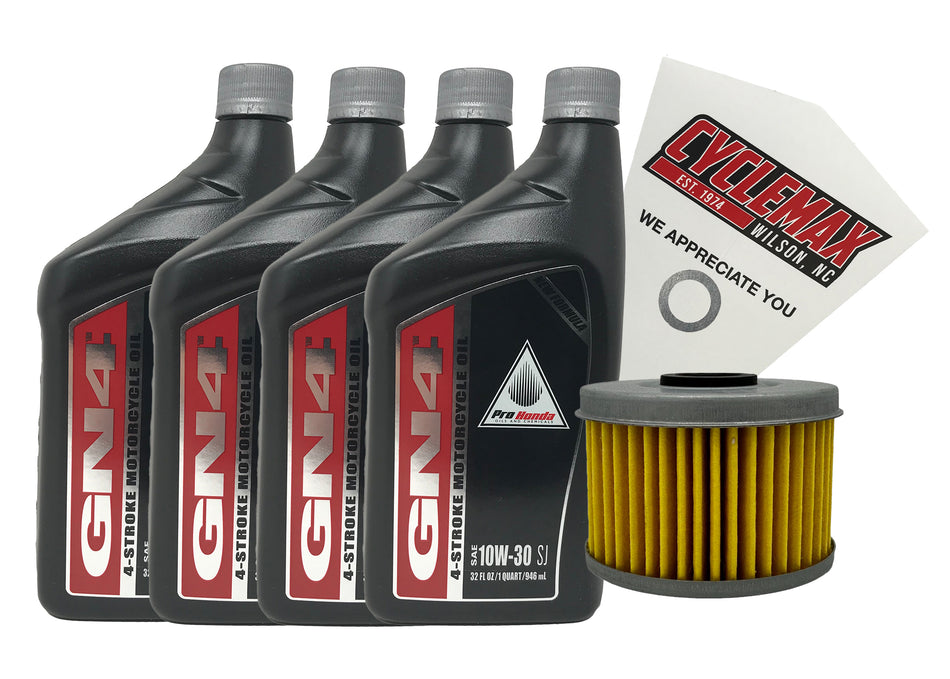 2021-2022 Genuine OEM Honda Pioneer 520 SXS520 Oil Change Kit with 10W-30 Oil