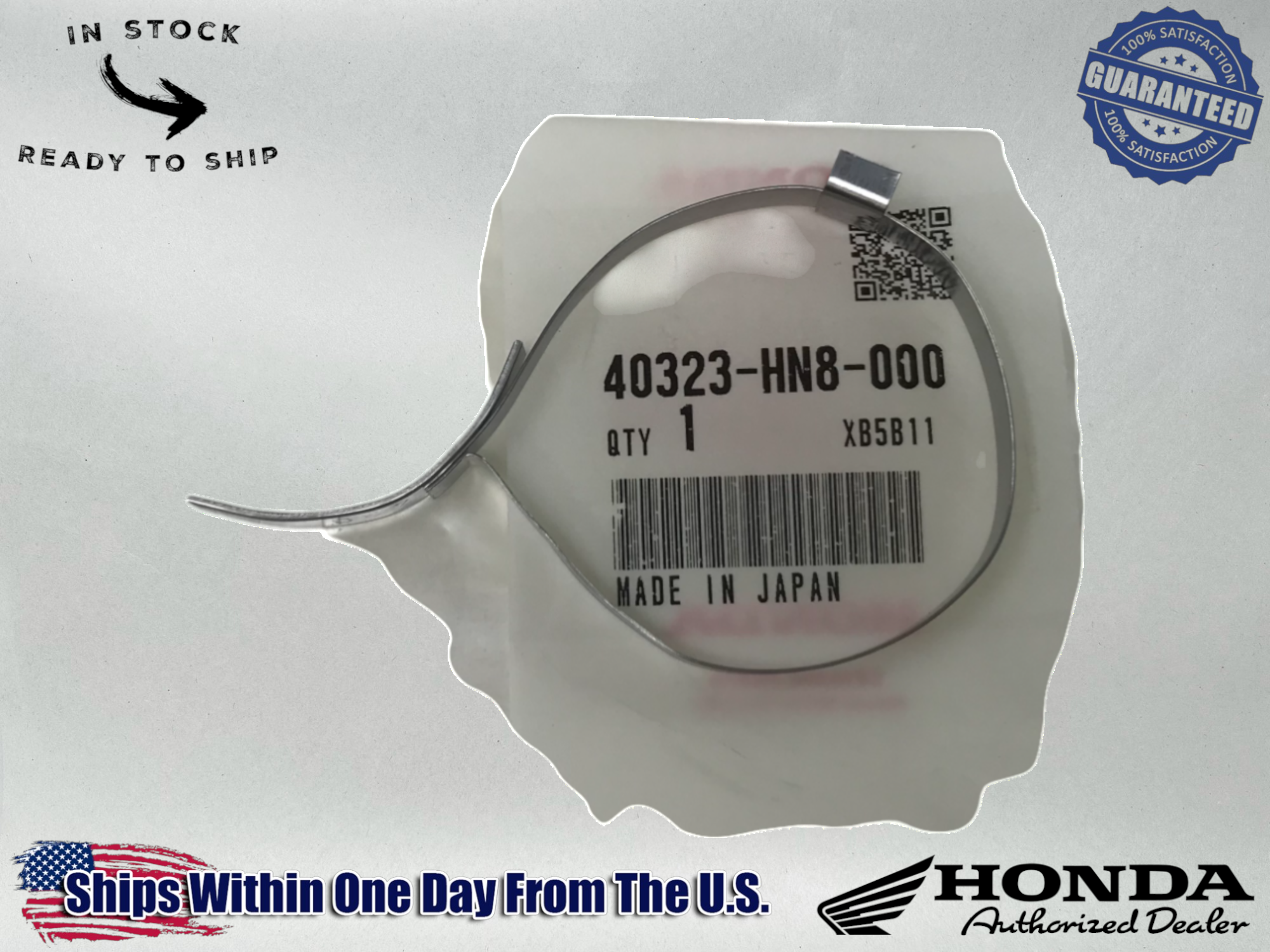 Honda Genuine OEM Authentic BAND B 40323-HN8-000