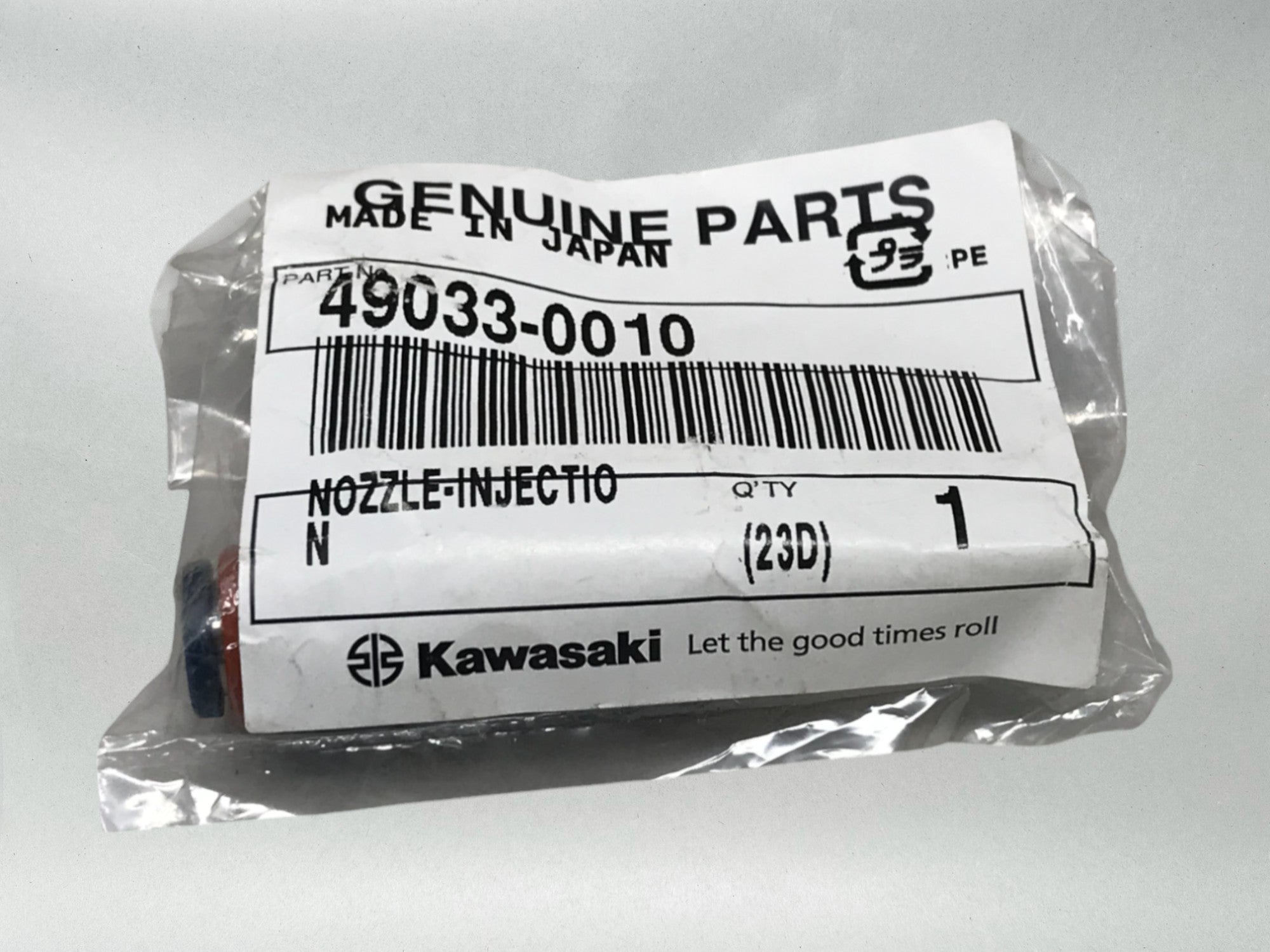 Genuine OEM Kawasaki Fuel Injector Nozzle 49033-0010