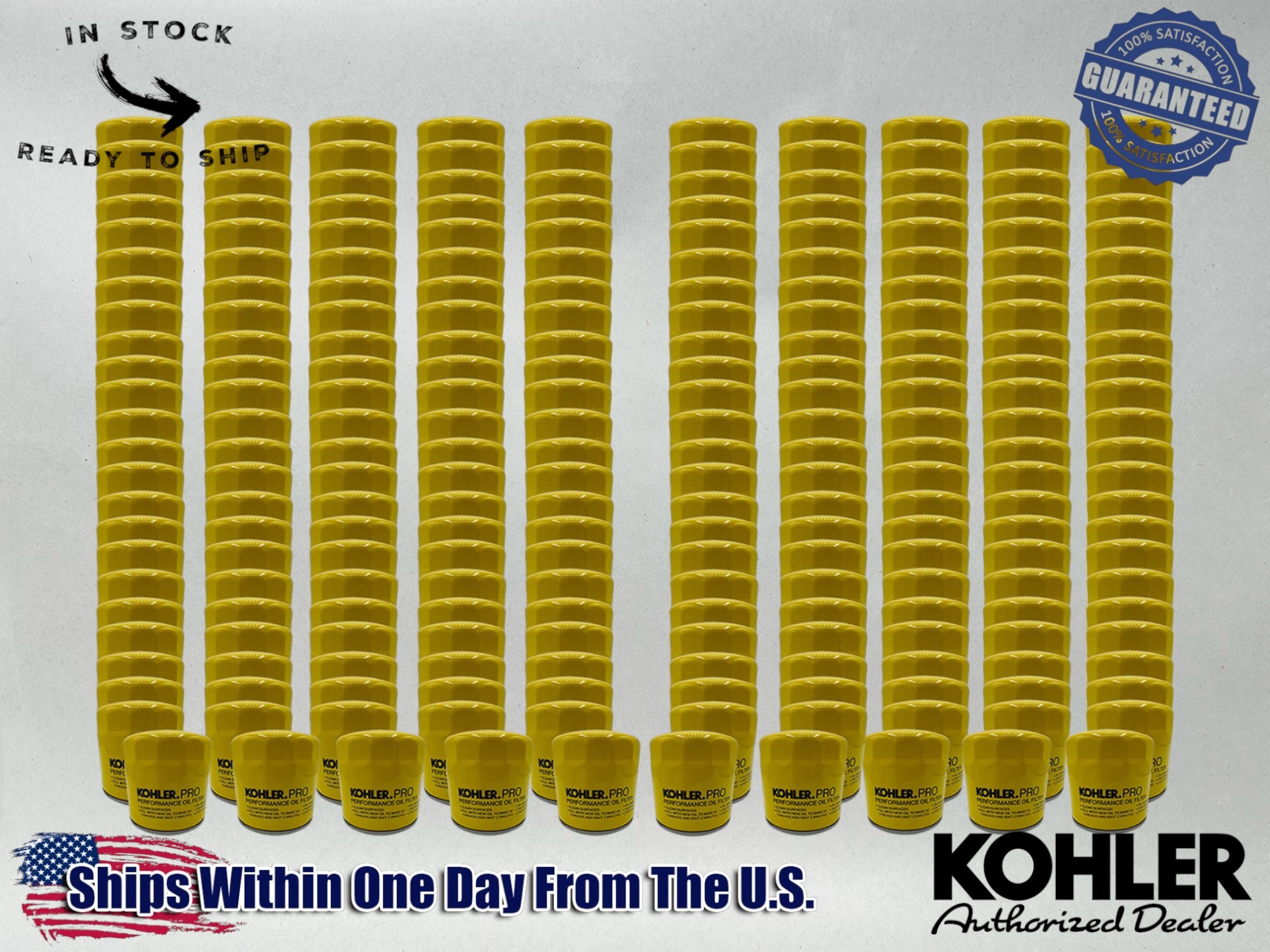 Kohler Genuine OEM Authentic Pro Oil Filter 52 050 02-S-240PACK