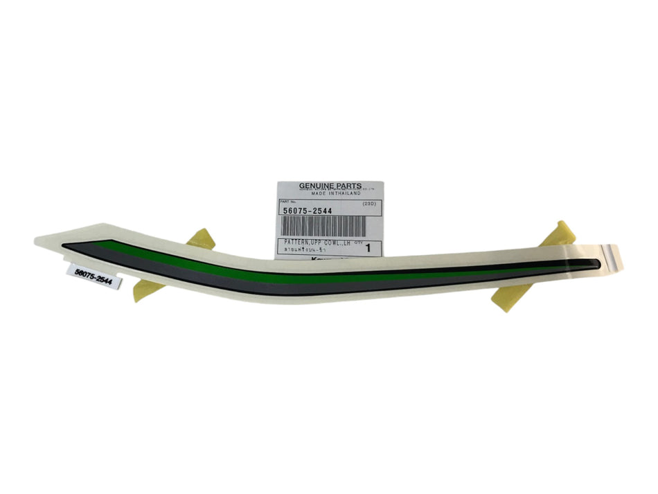 Kawasaki OEM (17) Versys 650 ABS LH Upper Cowl Decal 56075-2544