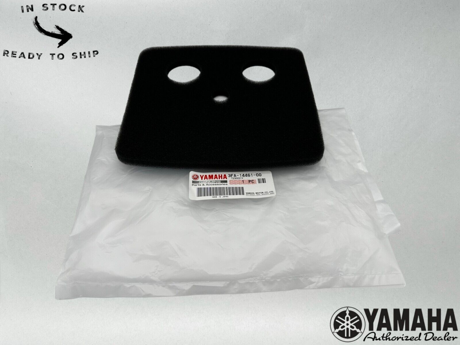 Yamaha Genuine OEM Air Filter 3FA-14461-00-00