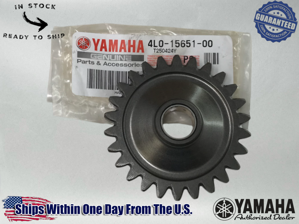 Yamaha Genuine OEM BANSHEE KICK IDLE GEAR 4L0-15651-00-00 YFZ350 RZ350