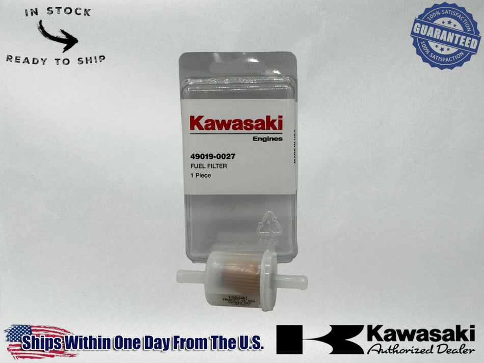 Kawasaki Genuine OEM Authentic Fuel Filter 49019-0027