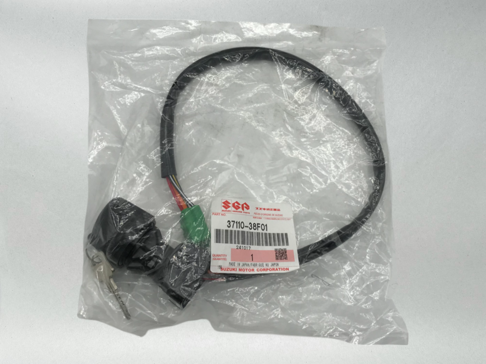 Suzuki Genuine OEM Ignition Switch Eiger King Quad LT400 LT450 Keys 37110-38F01