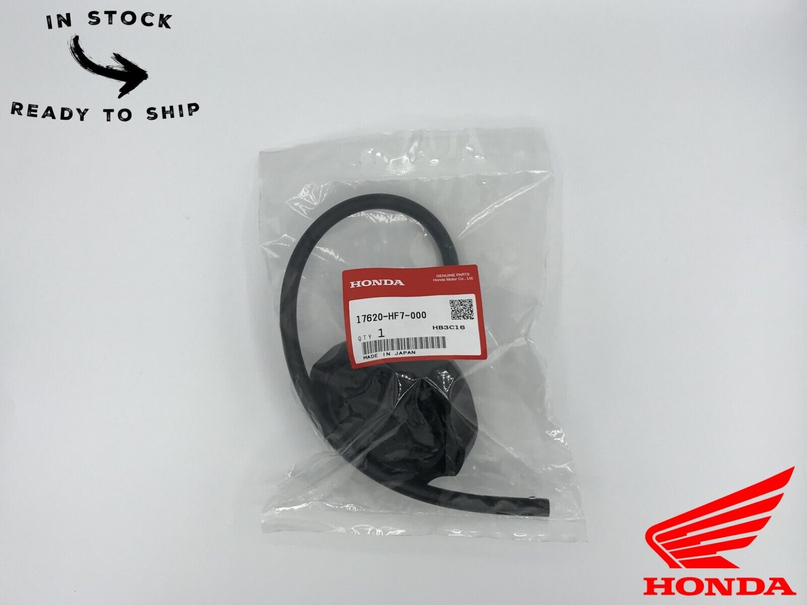 Genuine OEM Honda Fuel Tank Gas Cap 17620-HF7-000