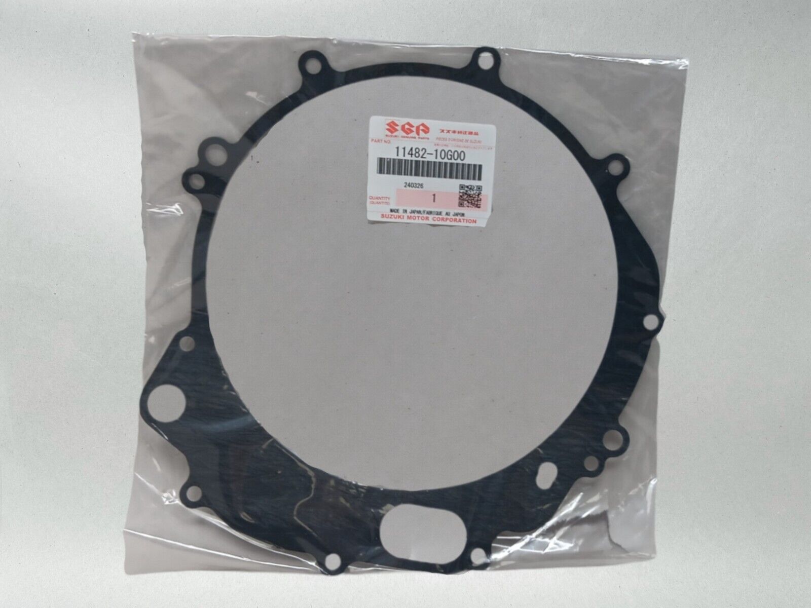 Suzuki Genuine OEM Authentic Clutch Cover Gasket - 11482-10G00