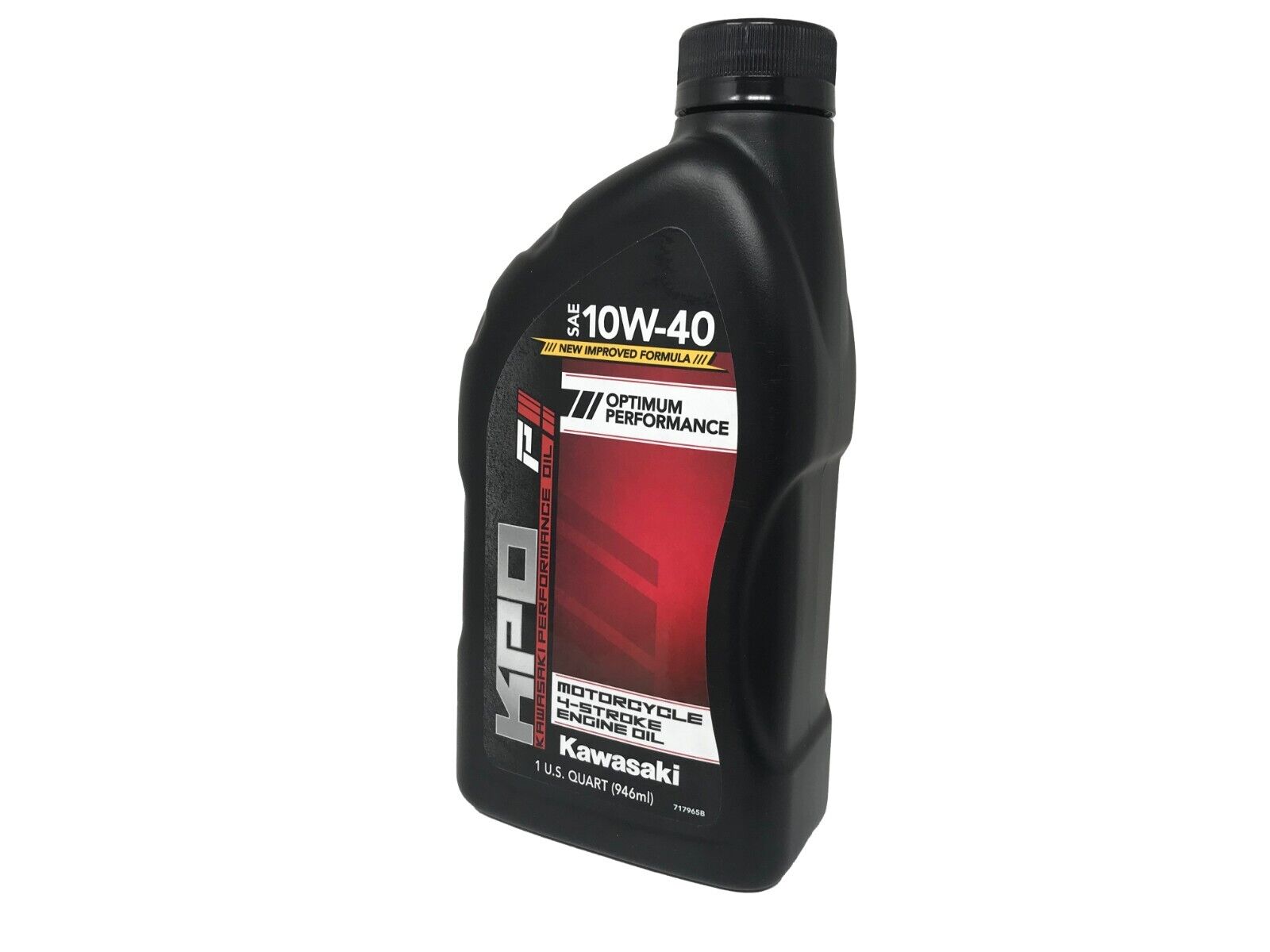 Kawasaki Genuine OEM KPO Motorcycle 10W-40 Oil Quart K61021-101-01Q - 3 Pack