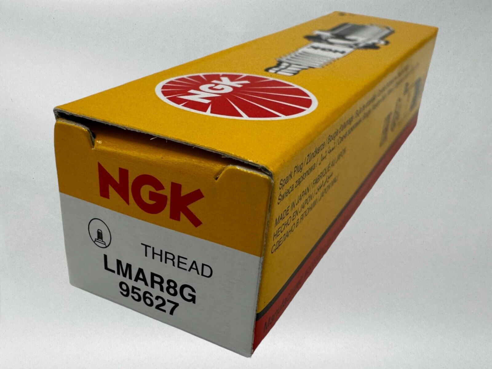 NGK Genuine OEM Authentic Spark Plug LMAR8G