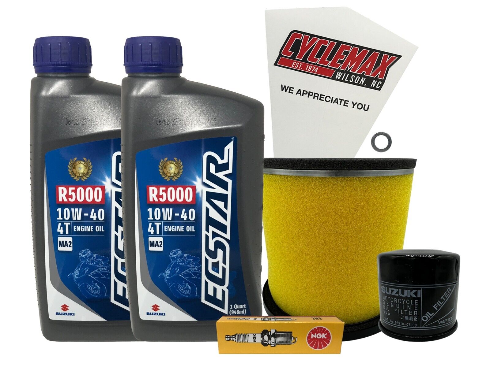 Cyclemax Standard Tune Up Kit w/ Spark Plug fits 2005-2007 Suzuki LT-A700X