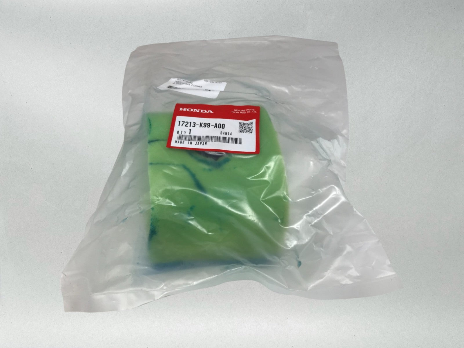 Honda Genuine OEM AIR FILTER CLEANER ELEMENT 2019-024 CRF250 17213-K99-A00