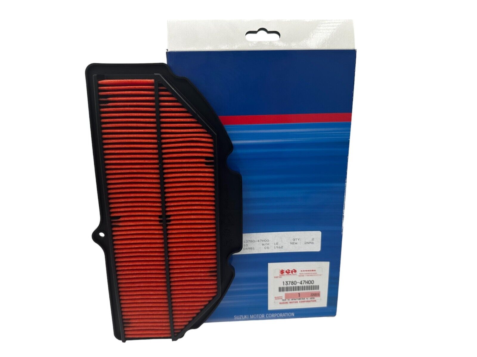 Suzuki Genuine OEM Air Filter 13780-47H00