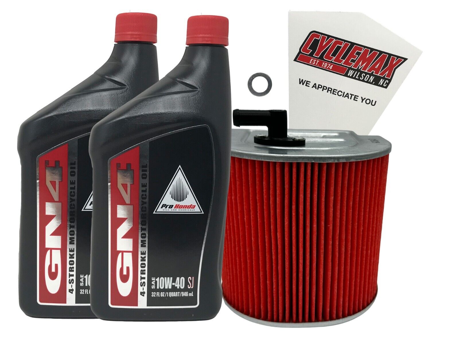 Cyclemax 10W-40 Tune-Up Kit fits 1996-2016 Honda CMX 250 CMX250 Rebel