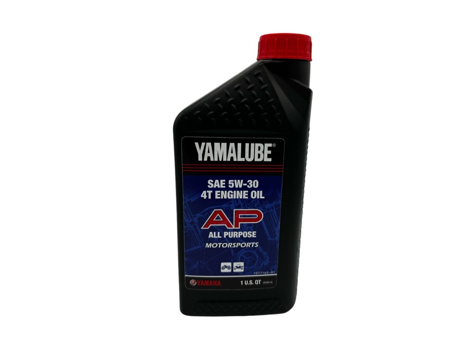 Yamaha Yamalube 4T Performance 4-Stroke 05W-30 Engine Oil-LUB-05W30-AP-12-3PACK