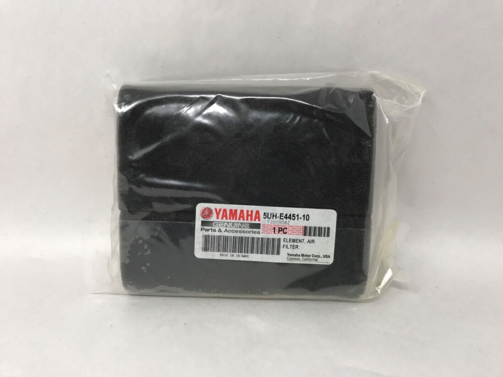 Yamaha Genuine OEM Element Air Filter 5UH-E4451-10-00