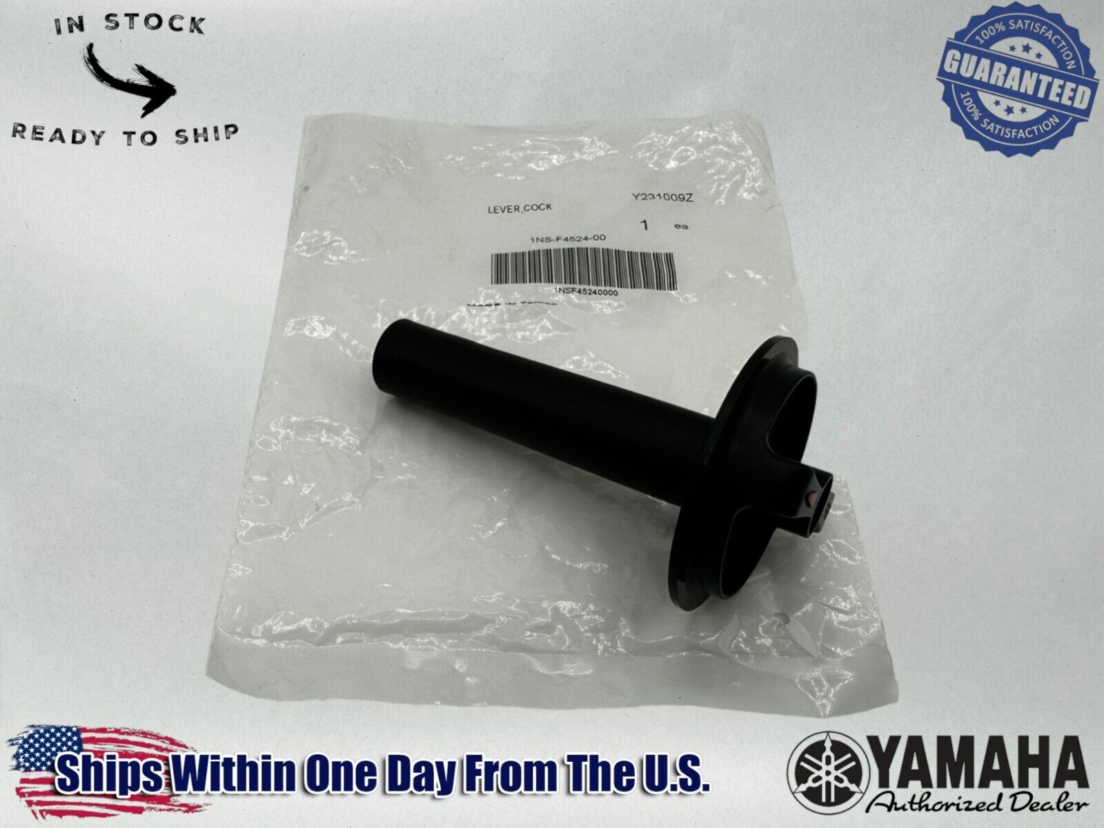 Yamaha Genuine OEM Authentic Lever Cock 1NS-F4524-00-00