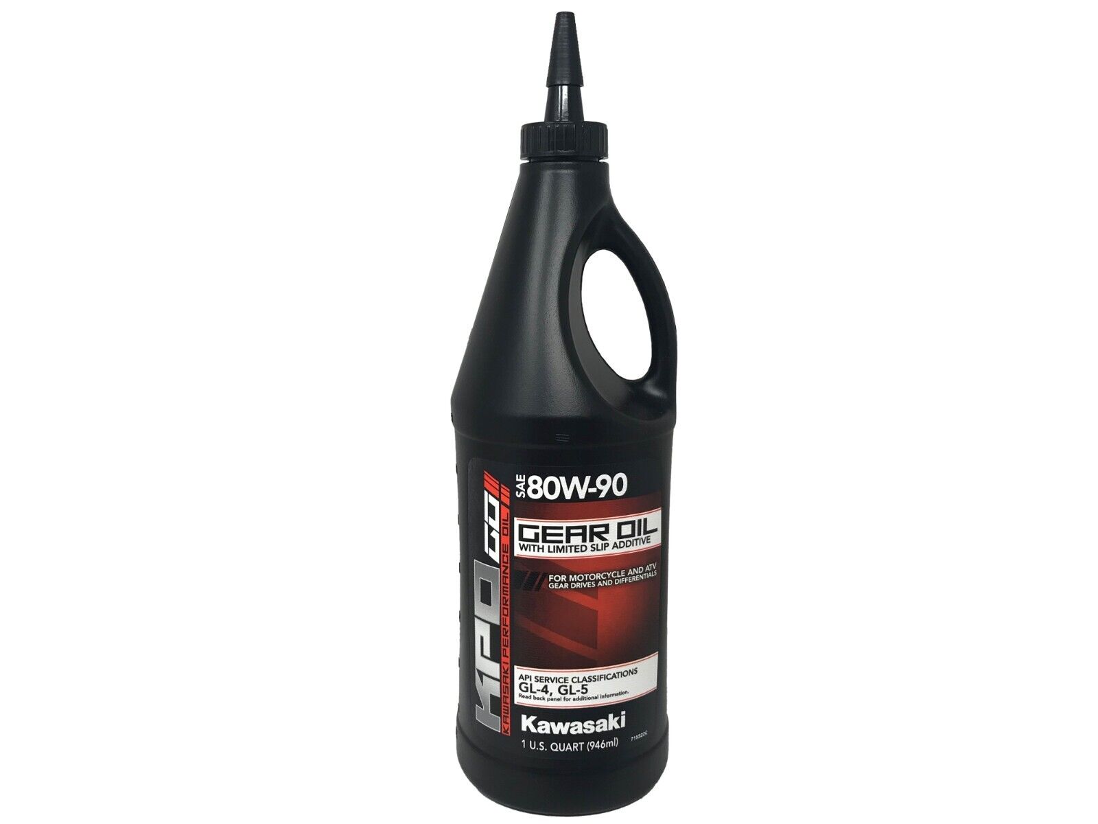 Kawasaki OEM KPO Gear Oil with Limited Slip Additive Quart K6103G-103-01Q 