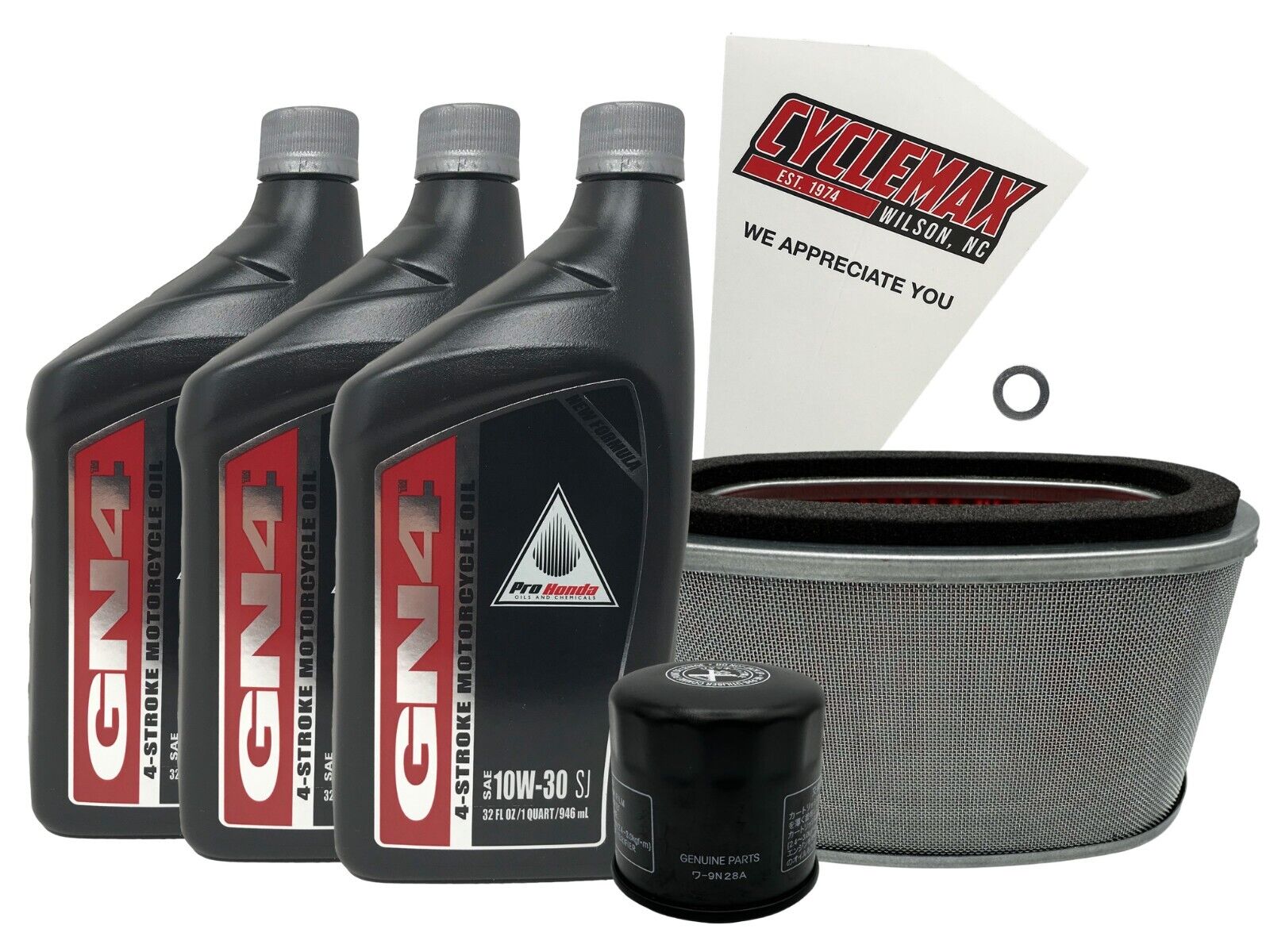 Cyclemax 10W-30 Tune-Up Kit fits 2004-2024 Honda VT 750 VT750 Shadow