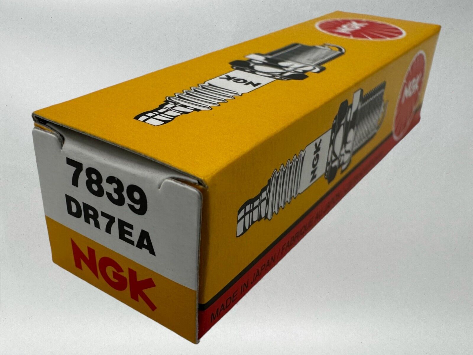 NGK Genuine OEM Authentic Spark Plugs DR7EA - 4 PACK