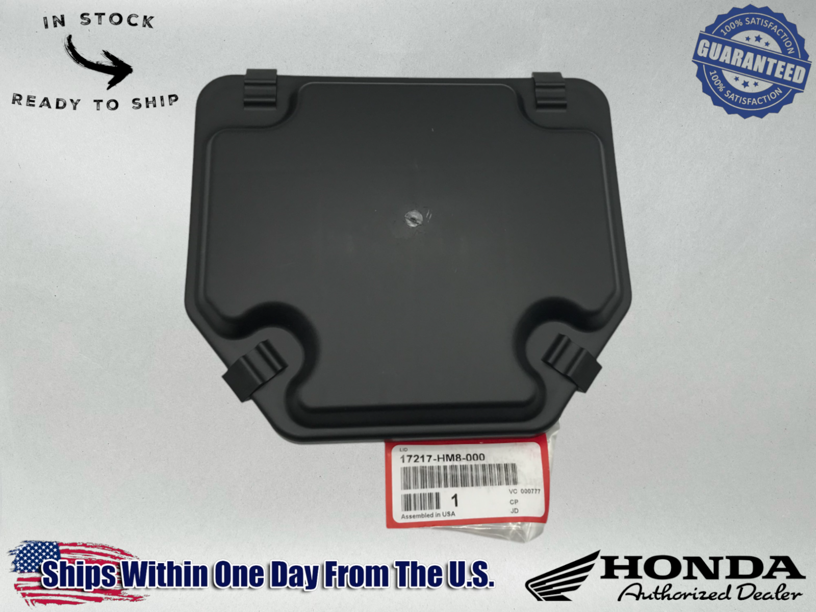 Honda OEM AIRBOX LID COVER TRX250 TRX250EX RECON SPORTRAX 250 17217-HM8-000 