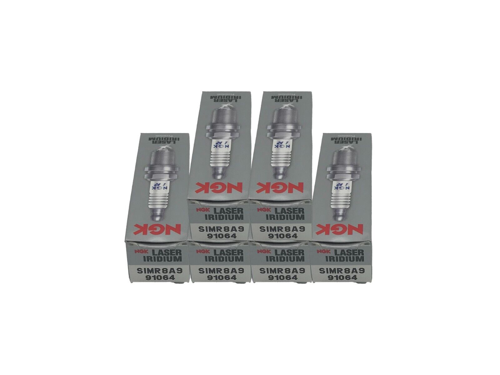 NGK Laser Iridium SIMR8A9 Spark Plug- 6 PACK