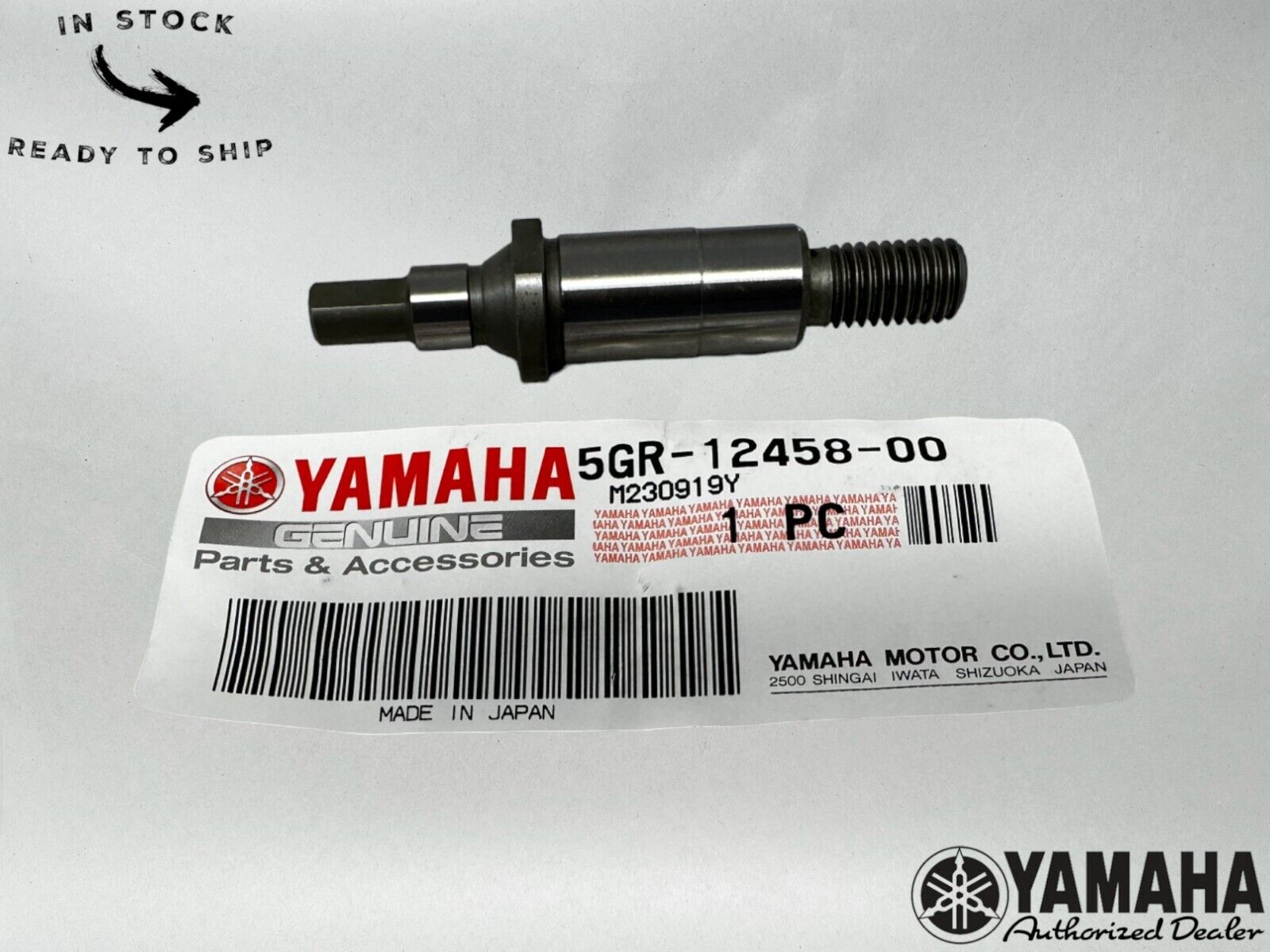 Yamaha Genuine OEM Impeller Shaft 5GR-12458-00-00