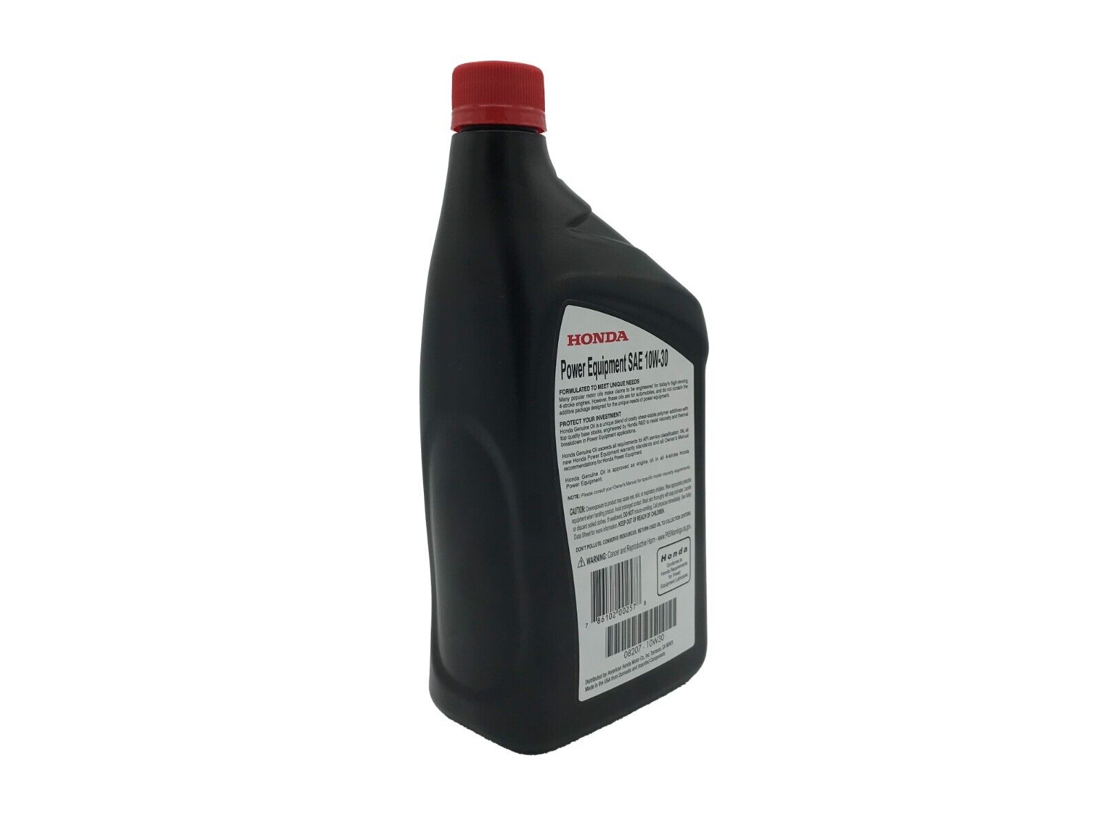 Genuine Honda OEM 10W-30 Motor Oil 08207-10W-30 - 6 Pack