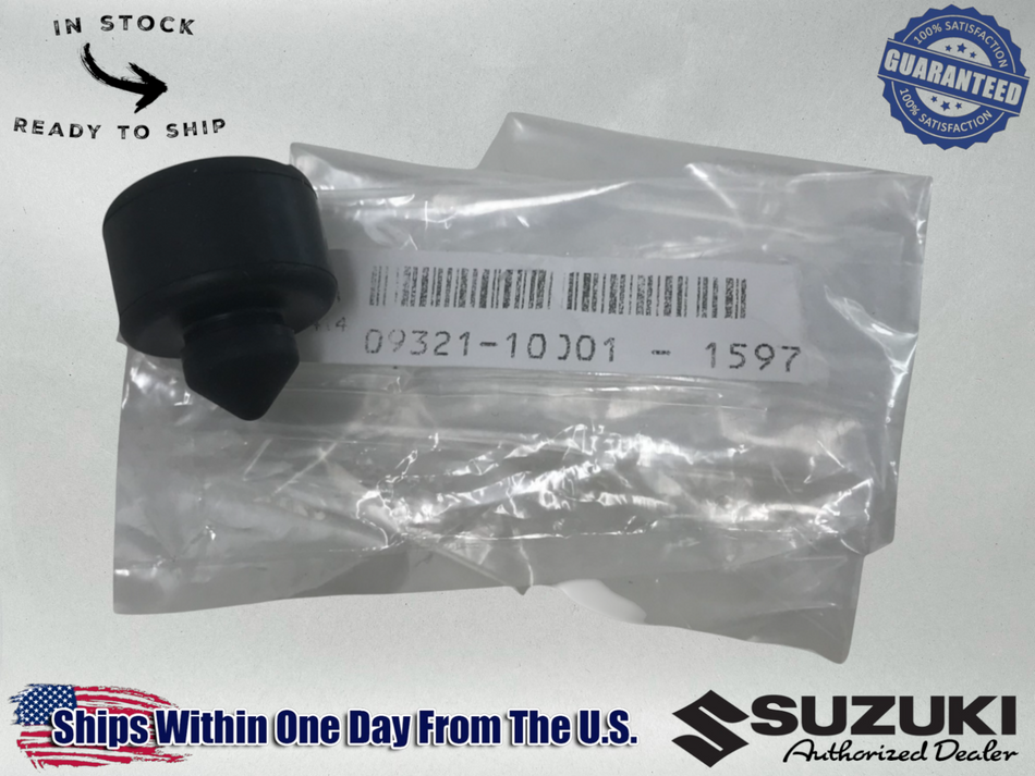 Suzuki OEM Center Main Stand Rubber Pad Seat Cushions gs1000 gs1100 09321-10001