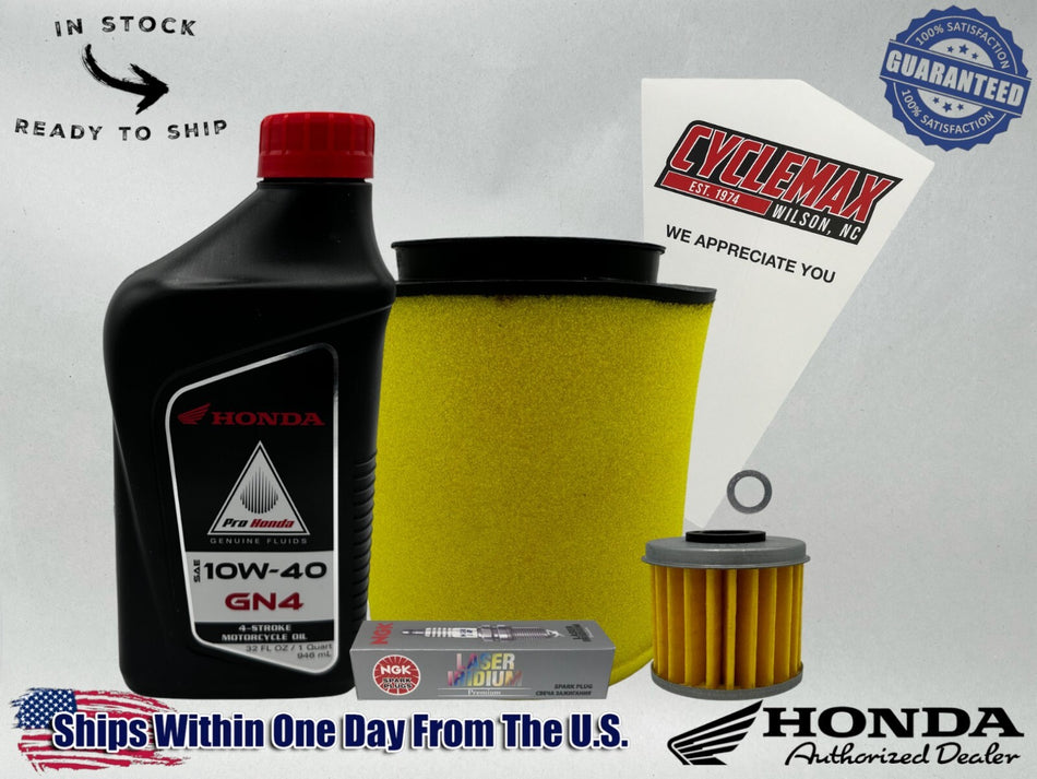 Standard GN4 10W-40 Tune-Up Kit fits 2004-2005 Honda TRX450R
