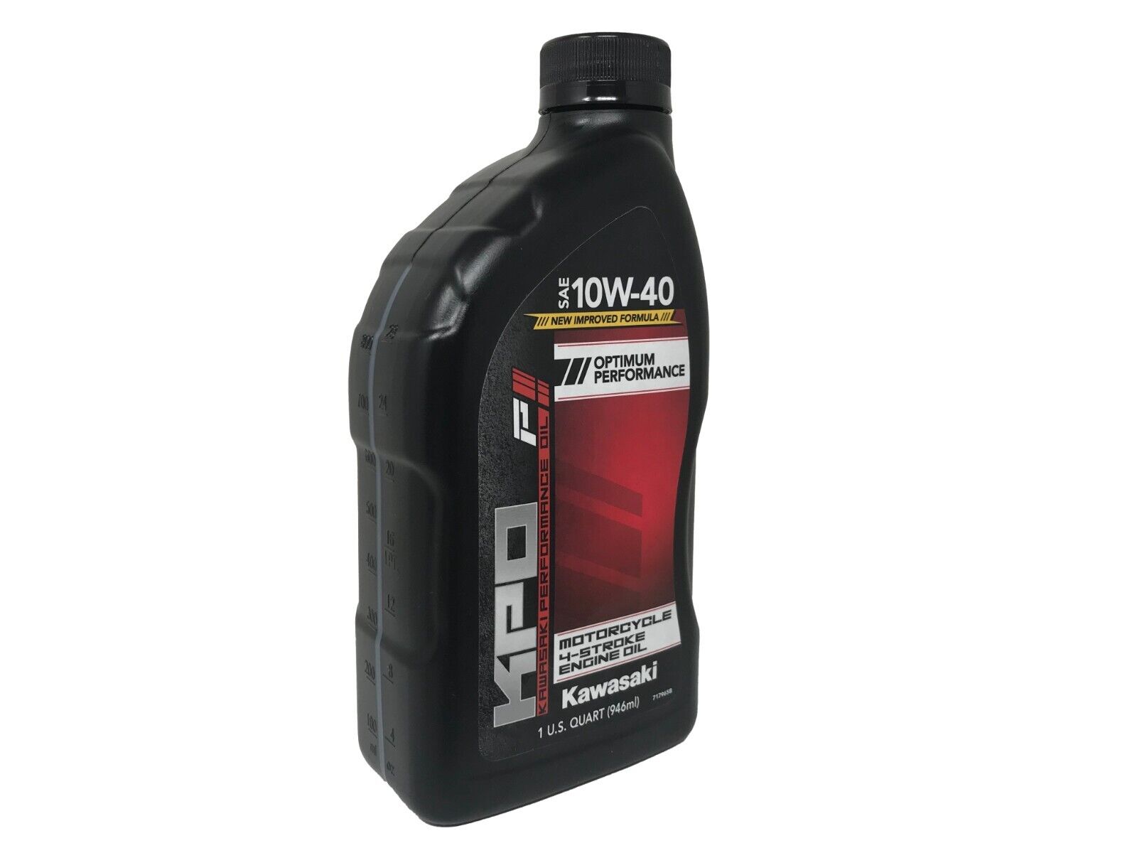 Kawasaki Genuine OEM KPO Motorcycle 10W-40 Oil Quart K61021-101-01Q - 2 Pack