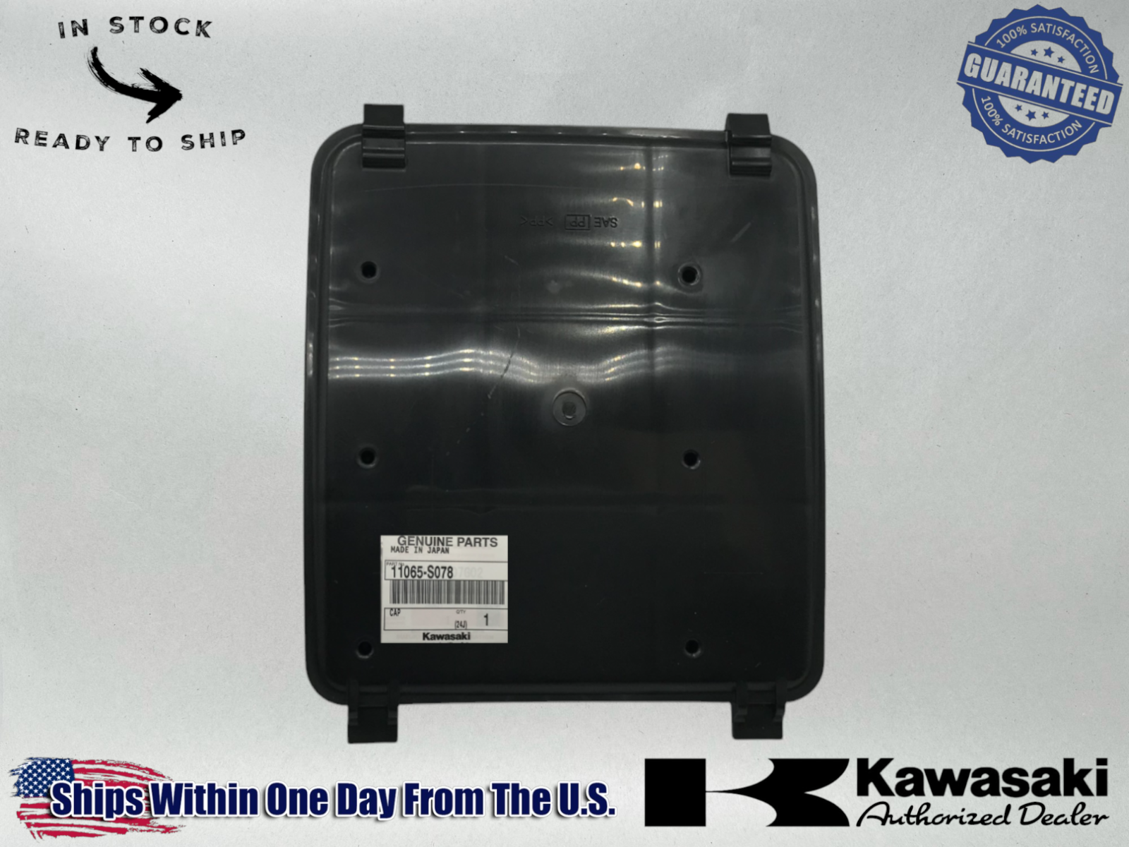 Kawasaki Genuine OEM Authentic Airbox Air Box Lid Cover Cap 11065-S078 