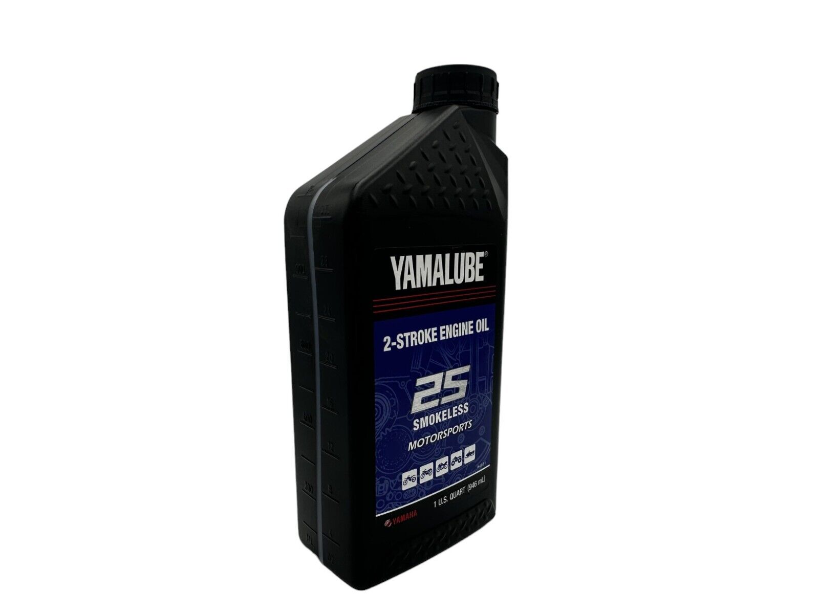 Yamaha Genuine OEM All-Purpose 2-Stroke Engine Oil LUB-2STRK-S1-12 - 2 Pack